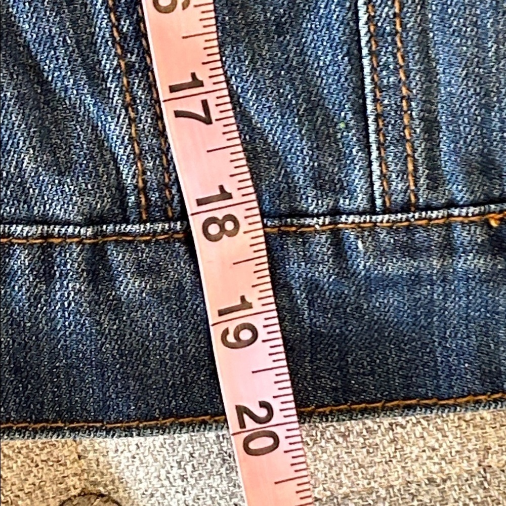 BAGATELLE LEMMON EMBROIDERED BLUE DENIM JEAN JACKET SZ M - Picture 12 of 15